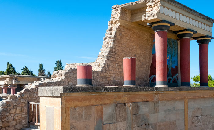 328 Crete Greece Knossos Palace SH By itlada NEW!