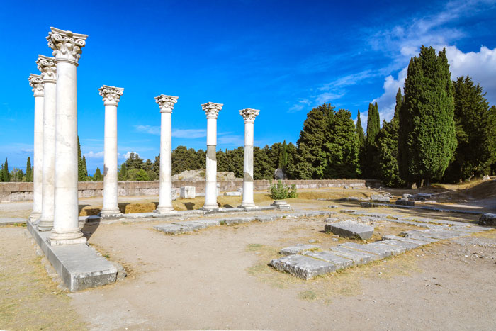 333 Ruins of Asclepeion on Kos island DP vlade mir NEW!